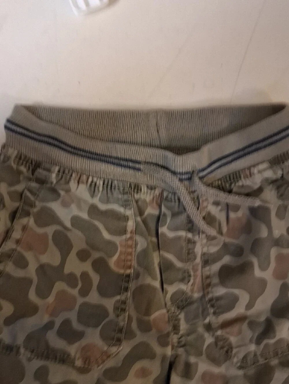OshKosh B'gosh Boys Camouflage Cargo Shorts - Green/Brown